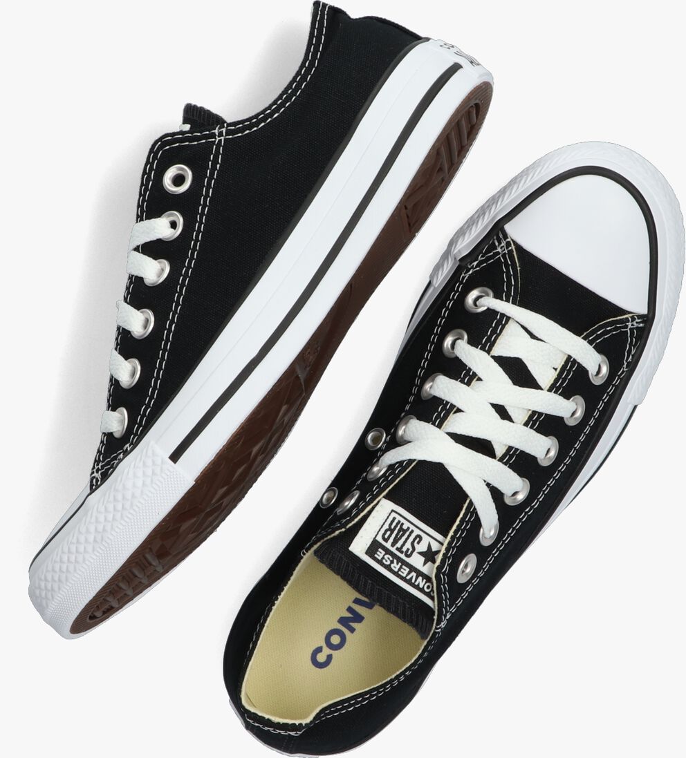 CONVERSE zwarte converse lage sneakers chuck taylor all star ox dames