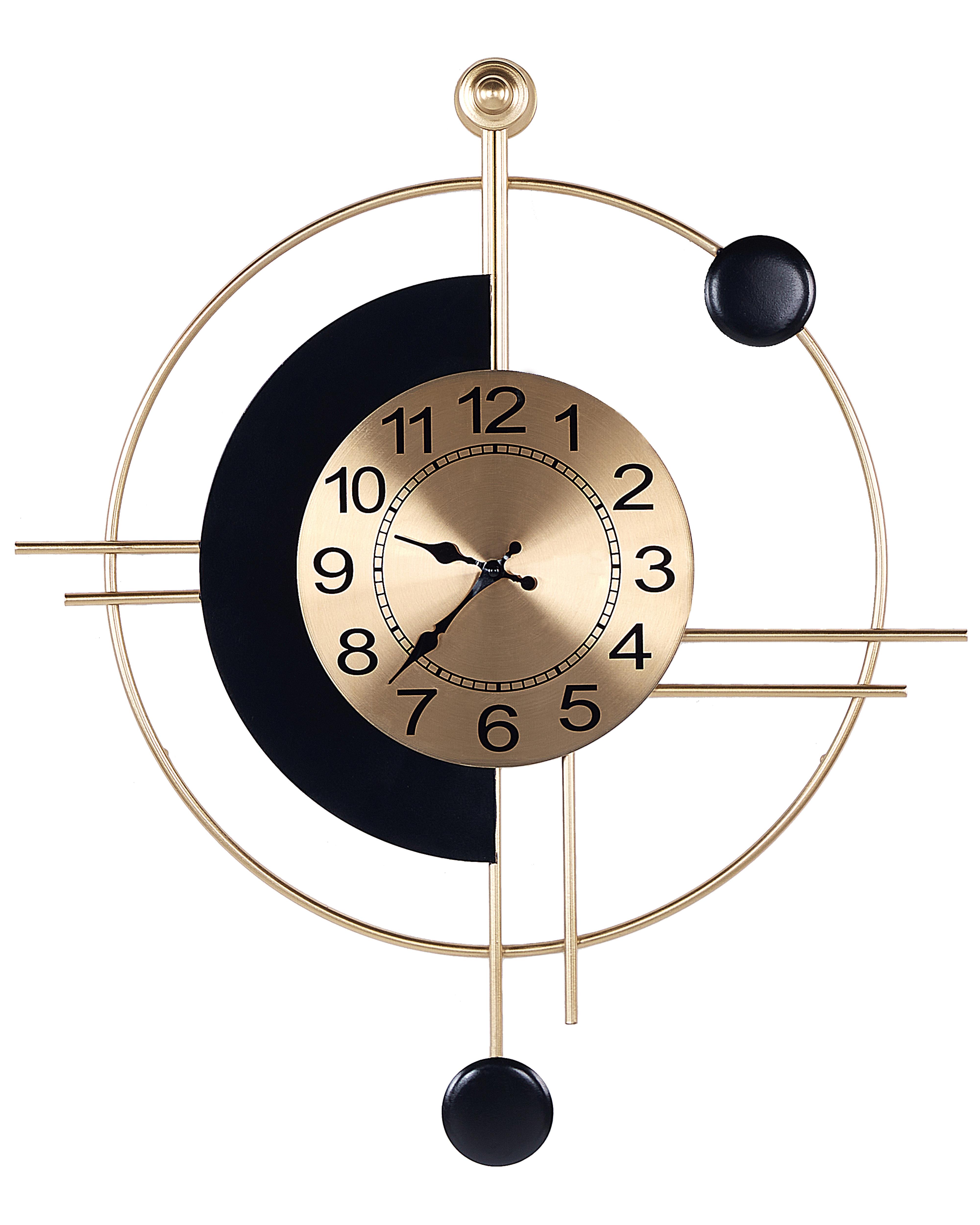 Wandklok ALLOGNY 59 cm Metaal Goud