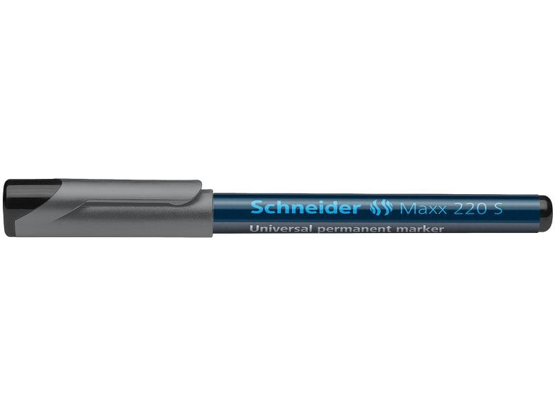 Schneider Permanent-Marker OHP Maxx Schwarz, S Permanent-Marker in Schwarz