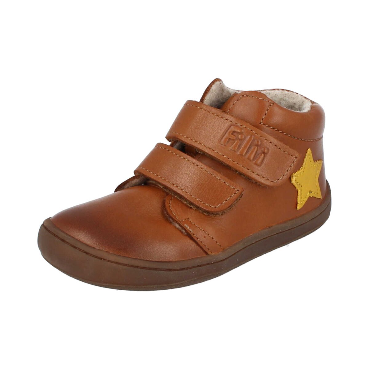 202113-F99 CHAMELIION chestnut nappa woolfleece velcro Weite/M