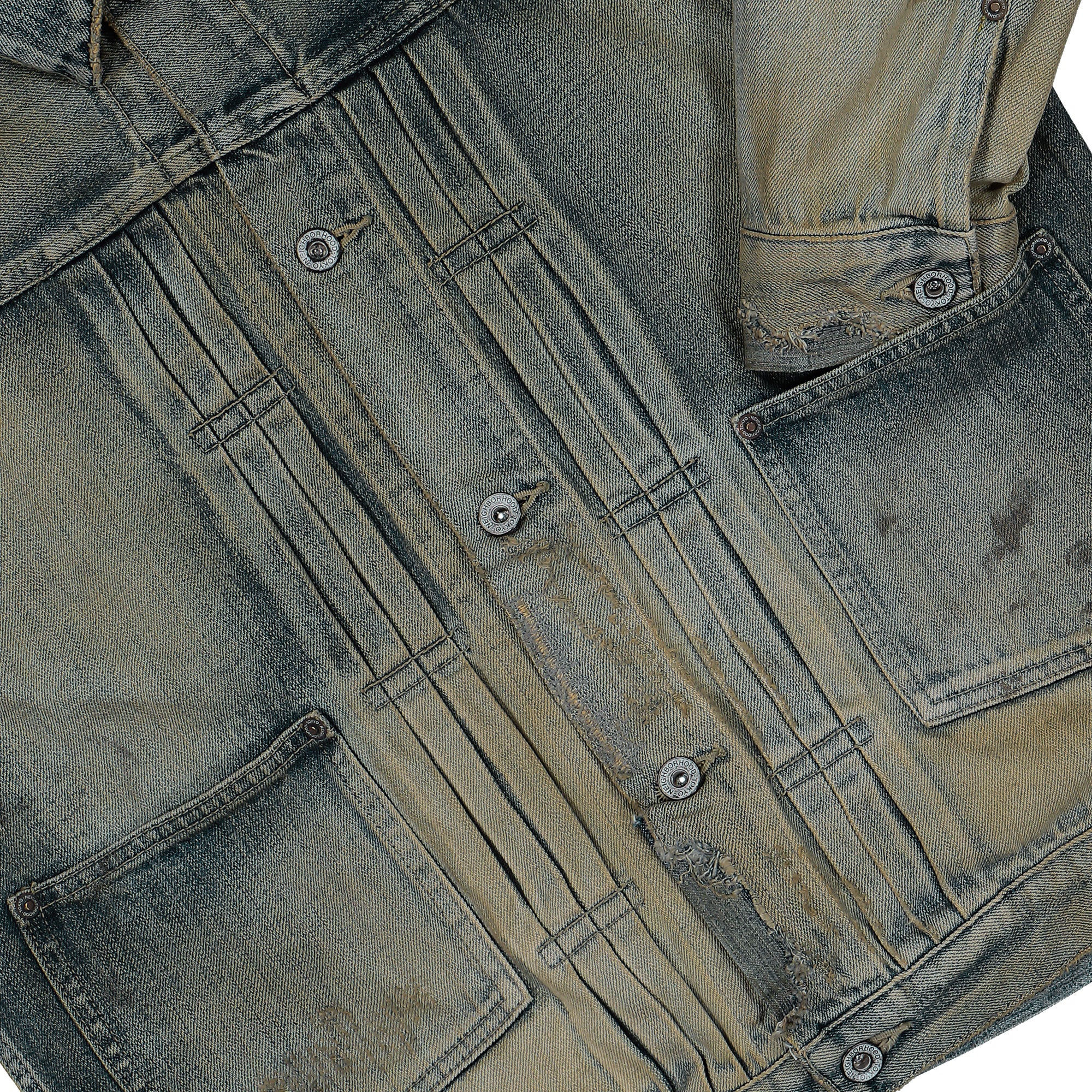 Neighborhood<br>Savage Denim Type-1 Jacket Mod