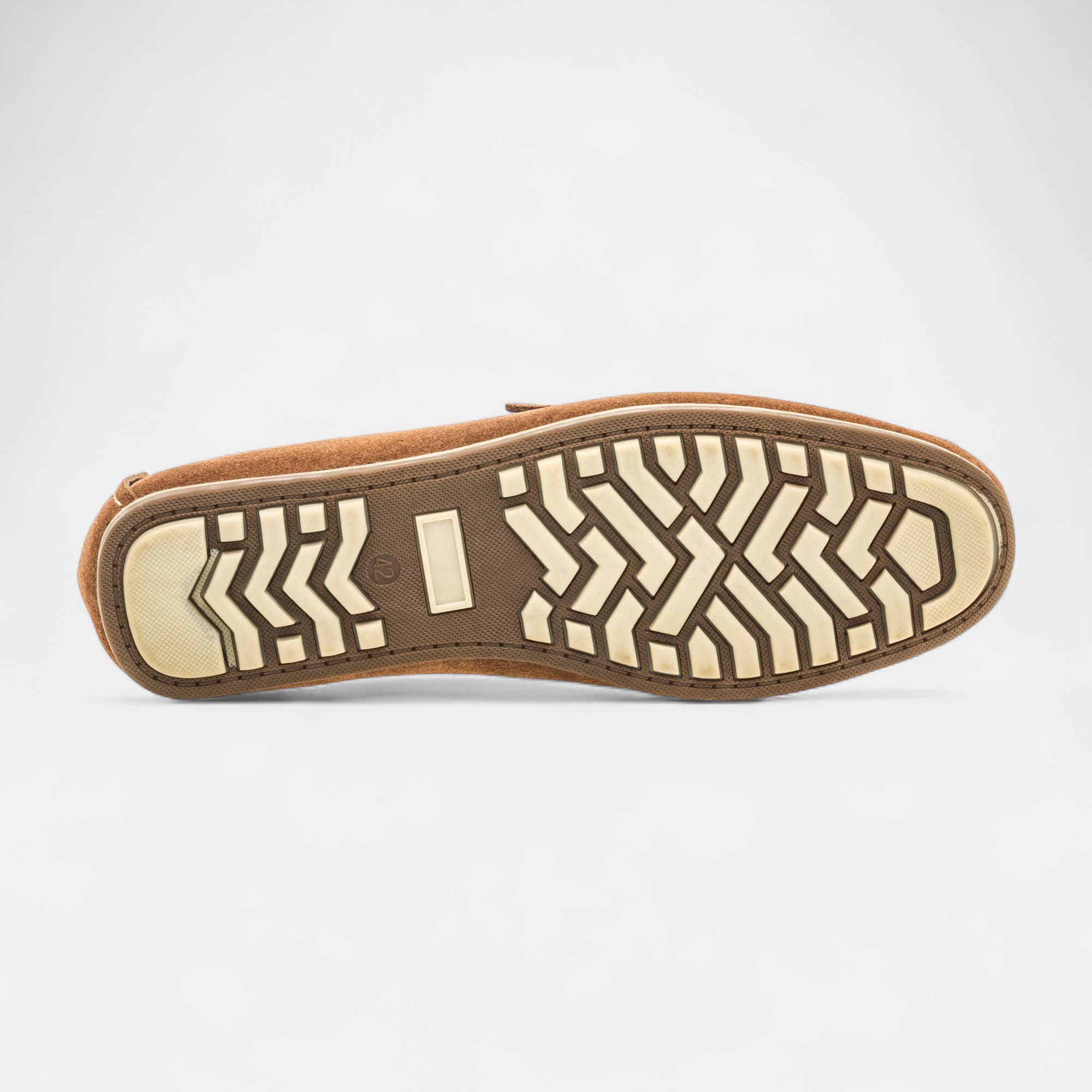 Mocassins Homme en cuir marron