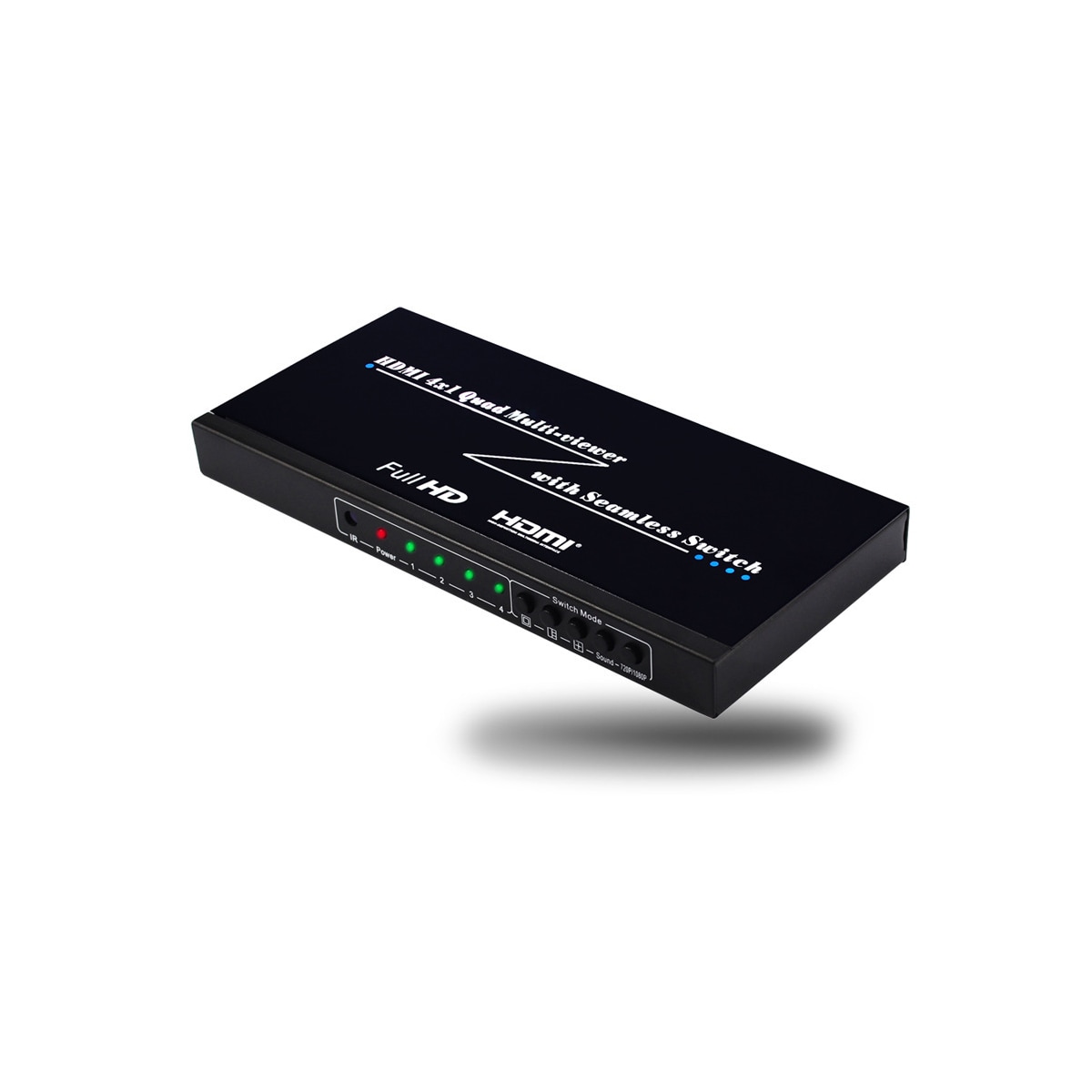 4 i 1 ut HDMI-bryter HDMI-svitsjvelger 1080P