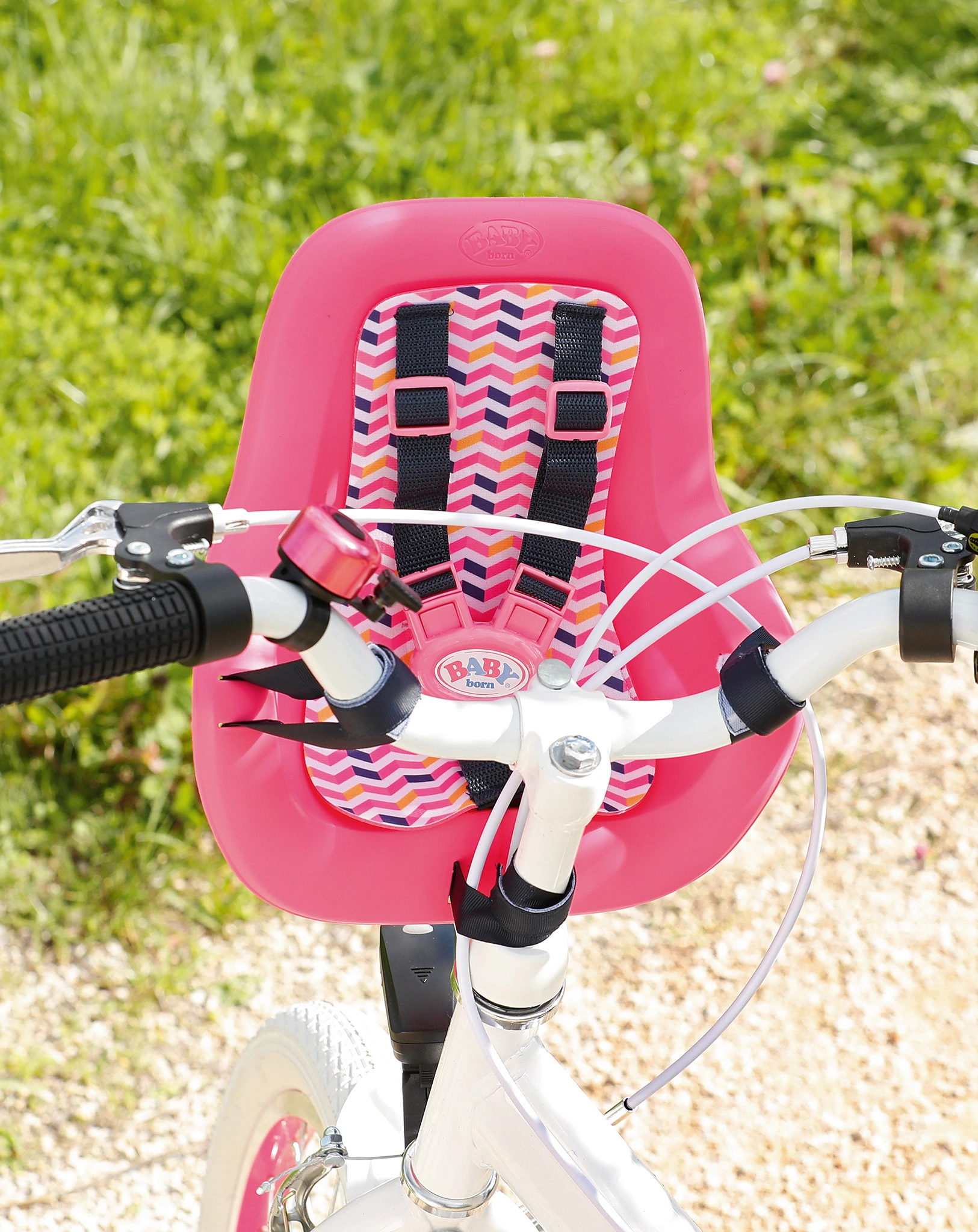 BABY born® Fahrradsitz in pink