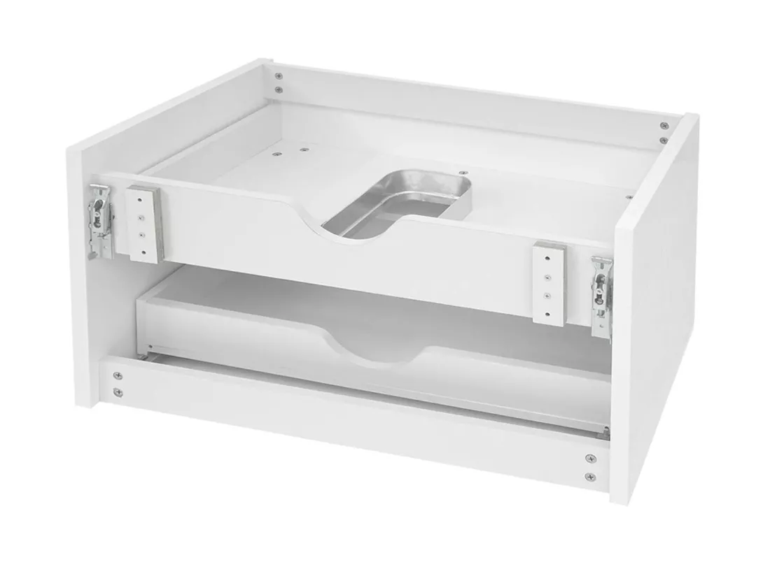 Meuble sous-lavabo MCW-B19, blanc
