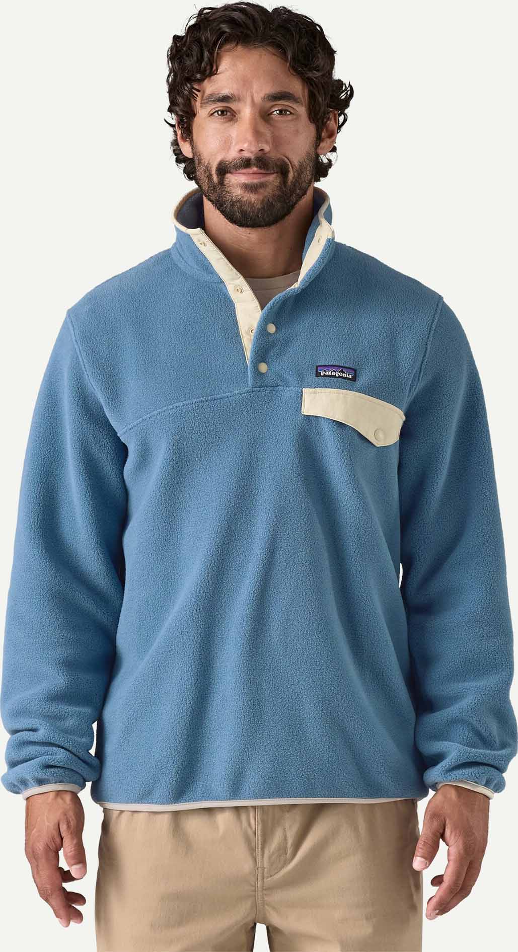 Lightweight Synchilla Snap-T Fleece P/O Herre Still Blue