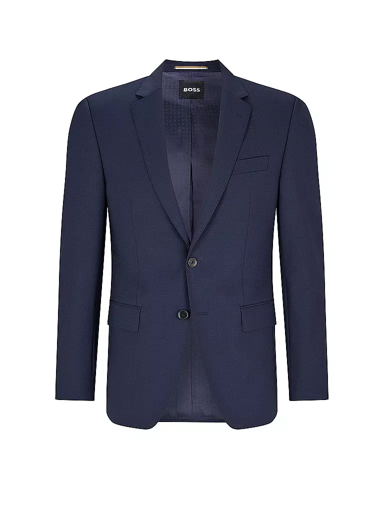 BOSS Sakko Slim Fit Huge blau