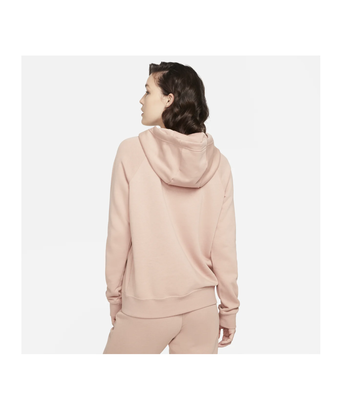 Nike Essential Hoody Damen Rosa Weiss F609