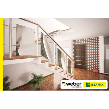 Weber Beamix lichtgewicht betonmortel grijs 18 kg