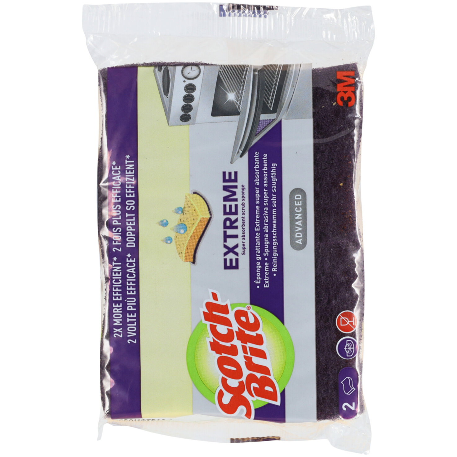 Scotch-Brite Schwamm Extreme 2 Stück