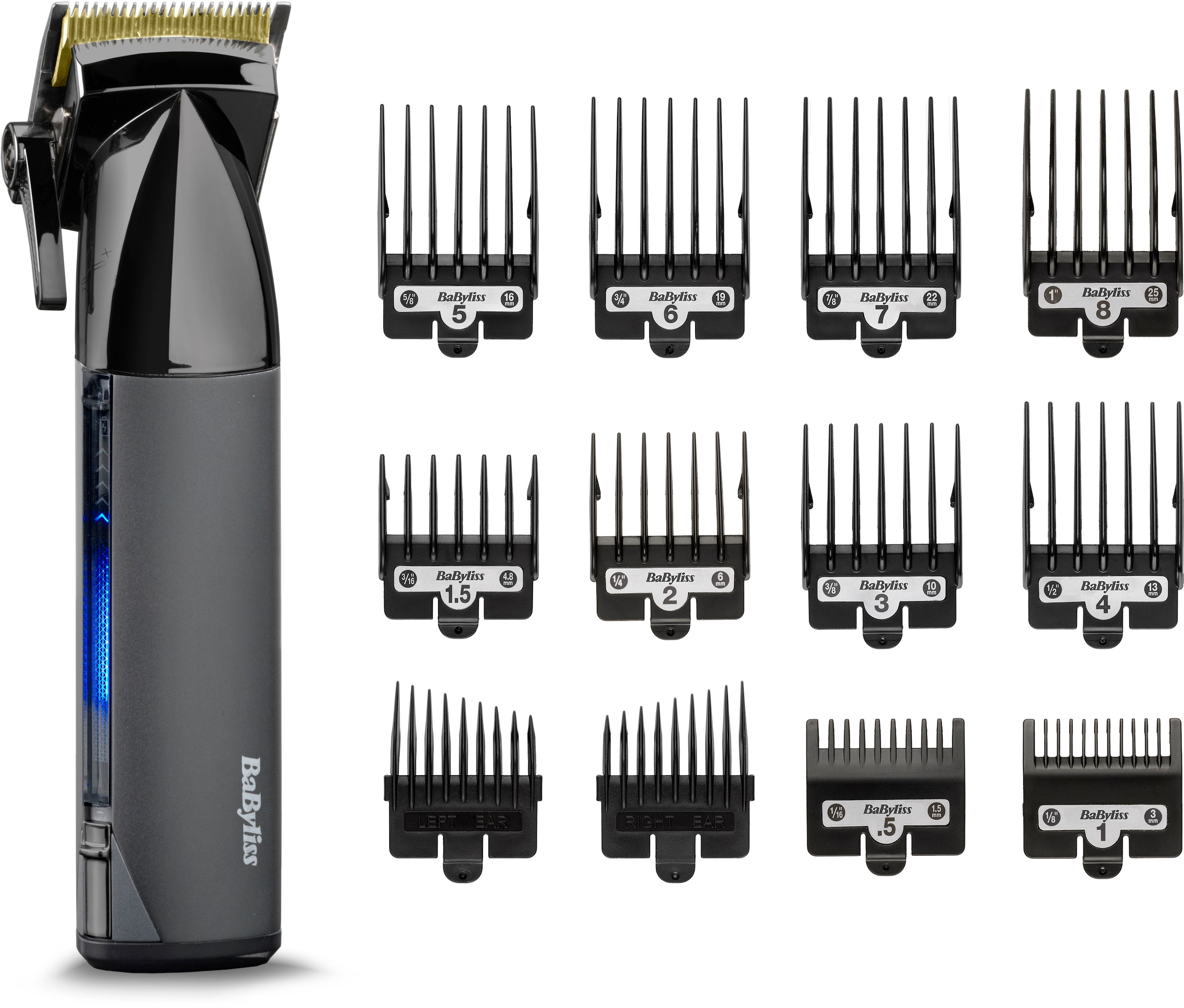 BaByliss Haarschneider »Super-X Metal Haarschneider Black« 1 Aufsätze
