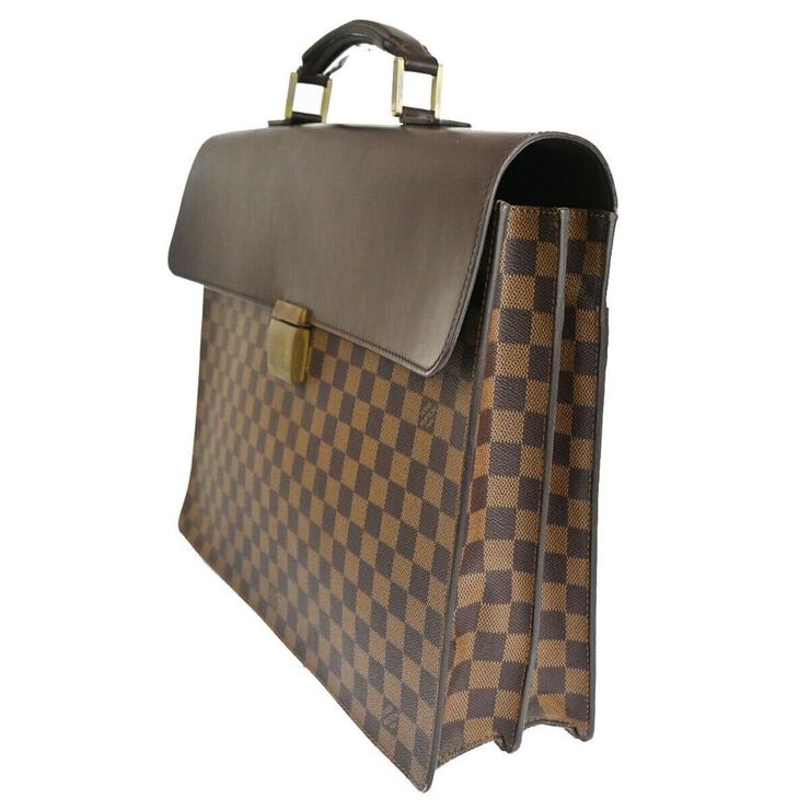 Louis Vuitton Vintage Louis Vuitton Briefcase Brown