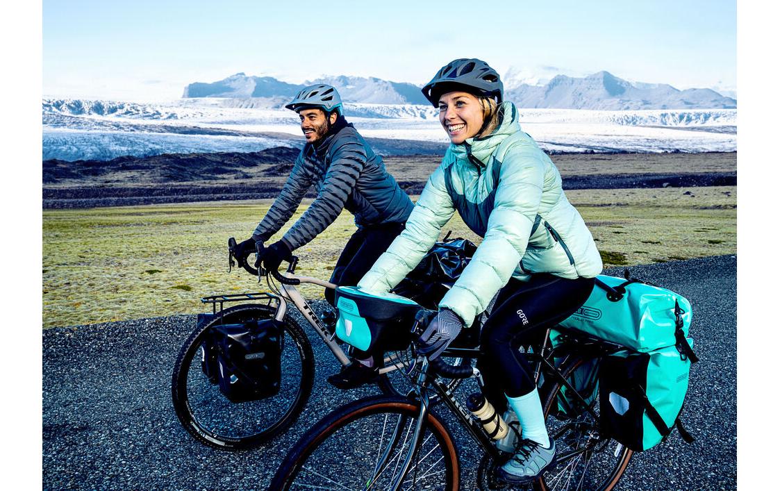 Fahrradtasche Back-Roller Free, Lagoon/Black<br>Hinterradtasche im Doppelpack