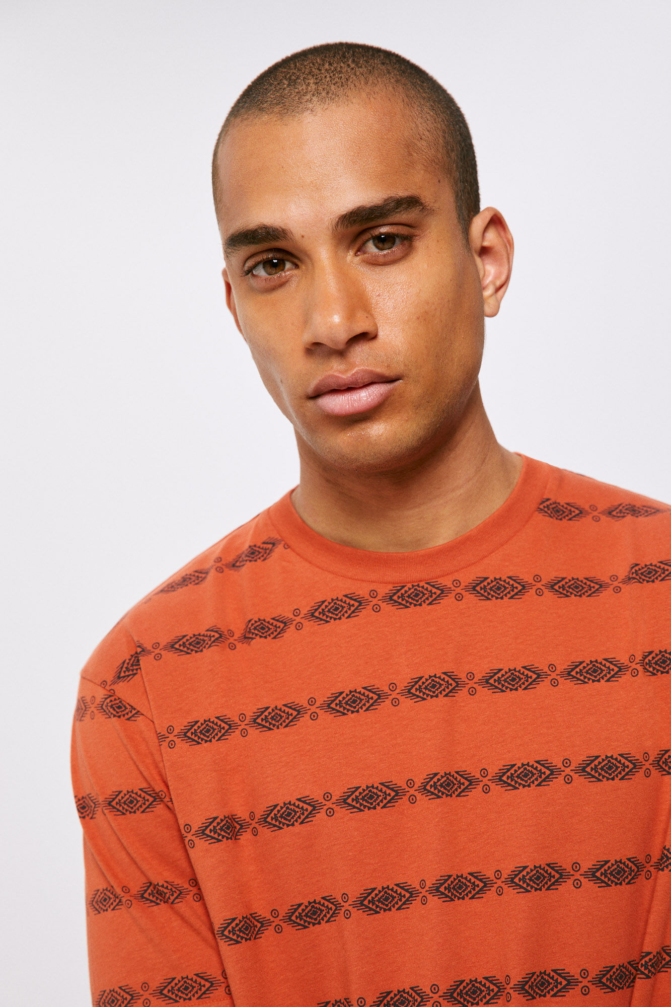 Camiseta Aop - laranja