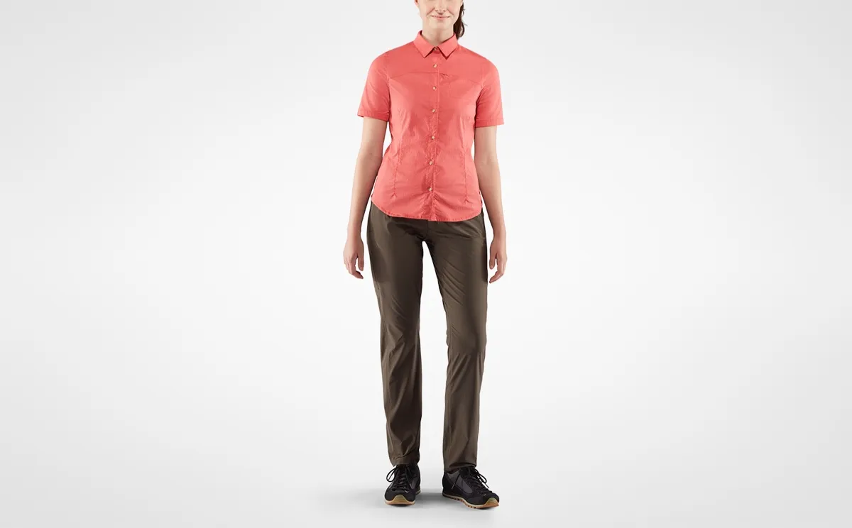 Fjällräven High Coast Stretch Shirt SS W Sage Green