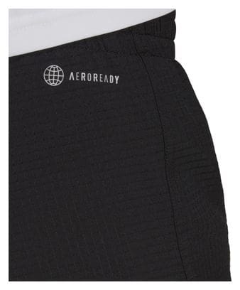 Short adidas Run Fast 3in Noir Femme