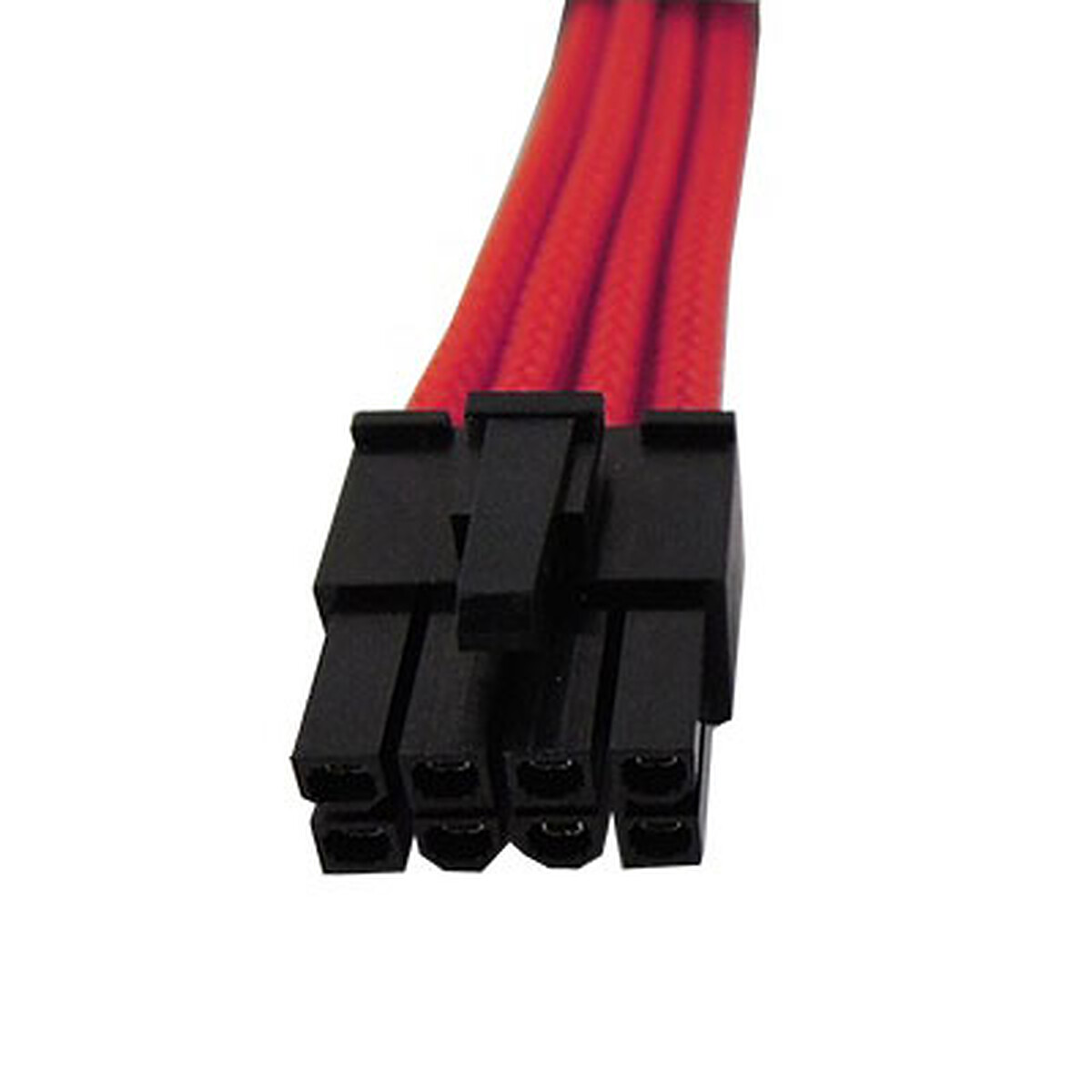 Gelid Câble Tressé EPS 12V 8 broches 30 cm (Rouge)