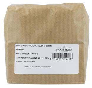 Jacob Hooy Druivenblad Gesneden 250GR