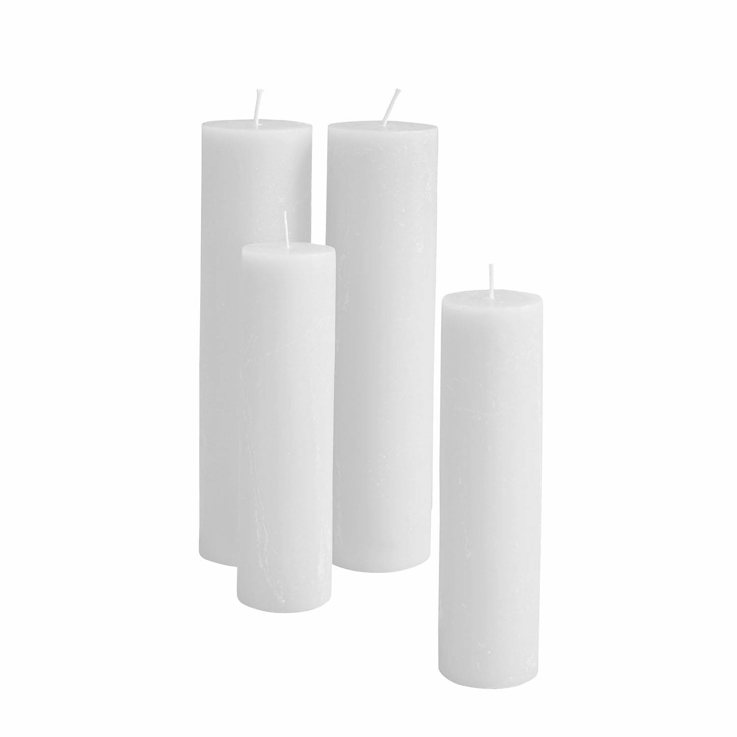 Kerze 4er Set Avinal creme