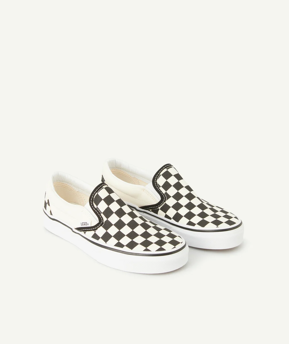 VANSBASKETS ADO CLASSIC SLIP IMPRIMÉ CHECKERBOARD