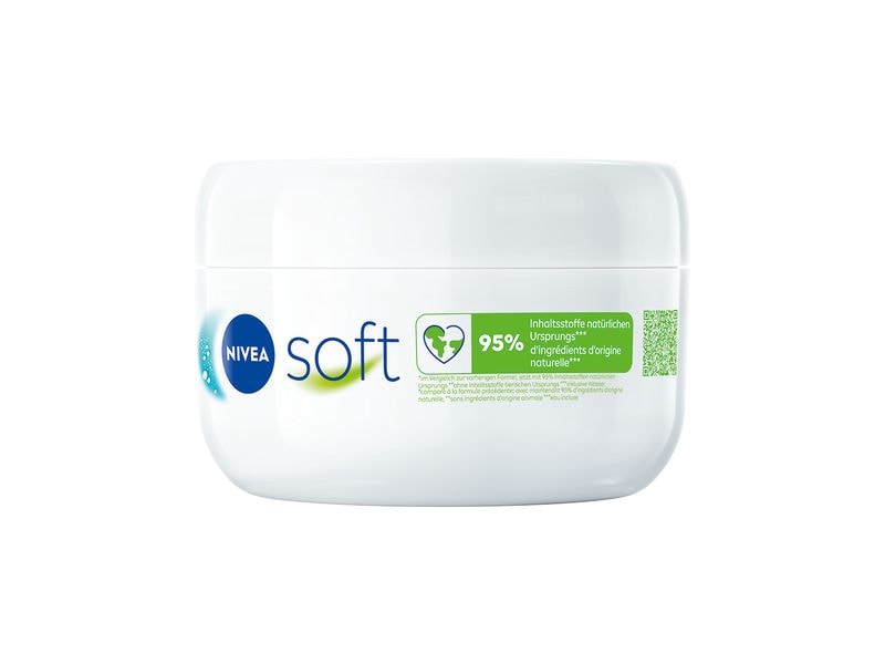 NIVEA Körpercrème Soft 300 ml Erfrischende und feuchtigkeitsspendende Körperpflege