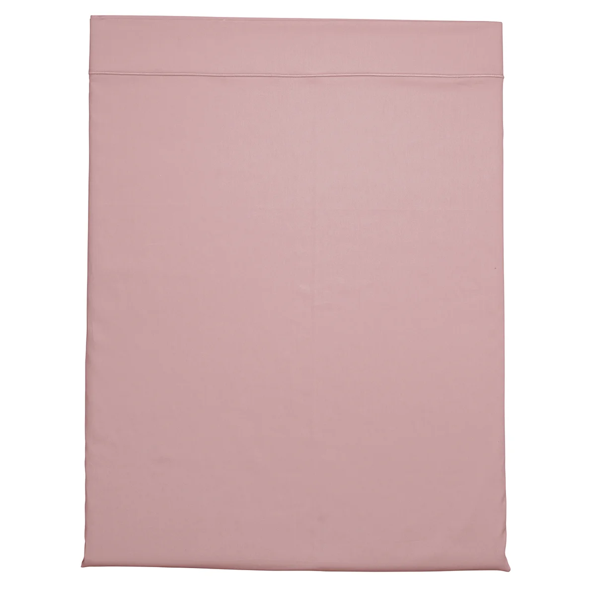 Drap plat Partition Satin de coton Coloris Rose