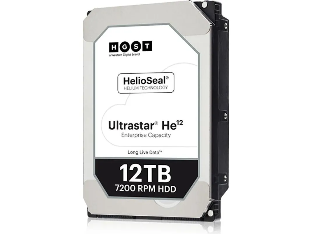 WD Ultrastar DC HC520 HUH72121212AL5204 - Harddisk - 12 TB - intern - 3,5