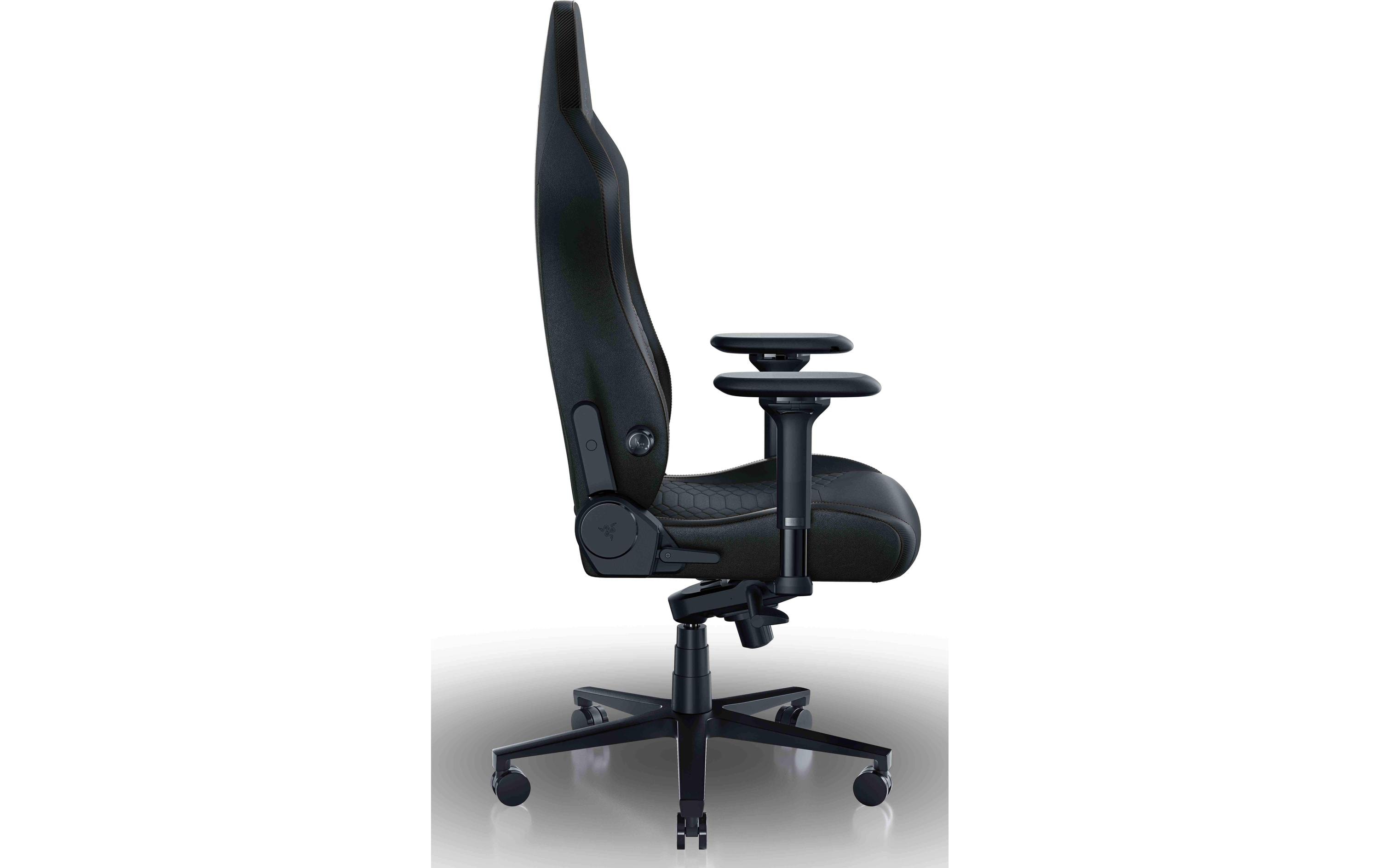 Gaming-Stuhl Iskur V2 Schwarz<br>Gaming-Stuhl aus Kunstleder mit 136 kg Belastbarkeit