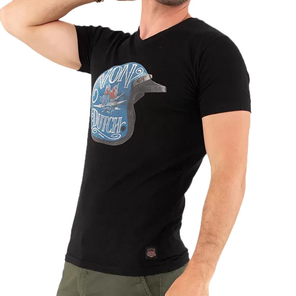 Von Dutch T-shirt Noir Homme Von Dutch WIND
