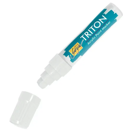 SOLO GOYA Triton Acrylic Paint Marker 15mm weiß