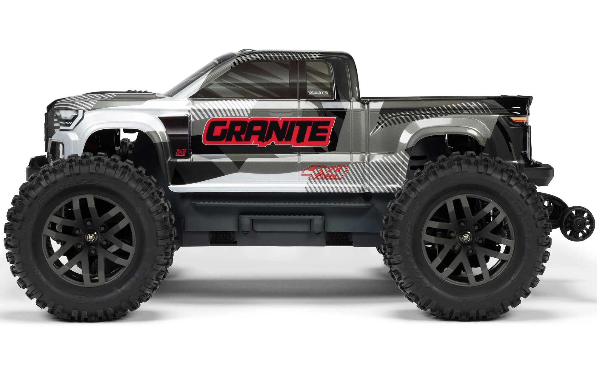 Monster Truck Granite BLX 223S, Gun Metal ARTR, 1:10<br>Off-Road Model im Massstab 1:10