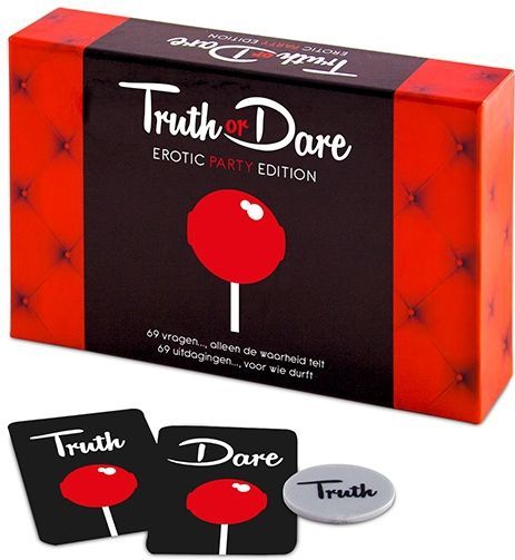 Tease & Please Truth or Dare Erotic Party Edition - NL Rood - Erotisch Bordspel
