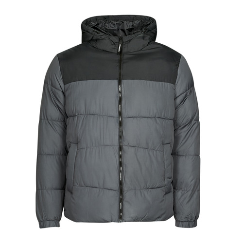 Jack & Jones - JJCHILI PUFFER HOOD - Gris
