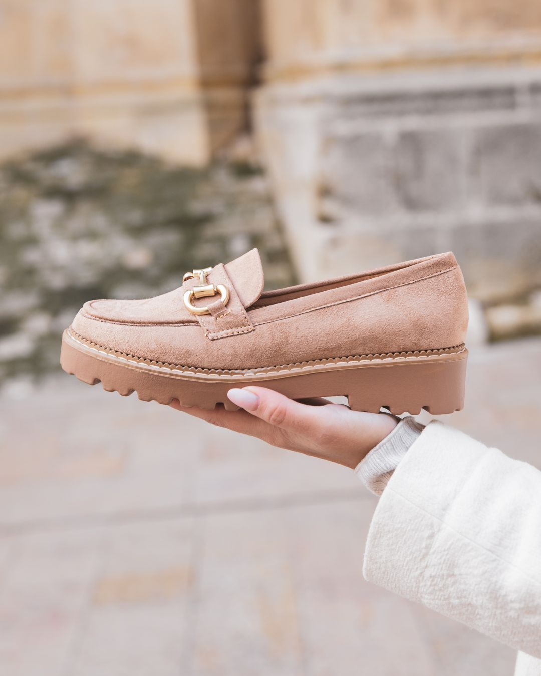 Mocassin femme camel - Jade