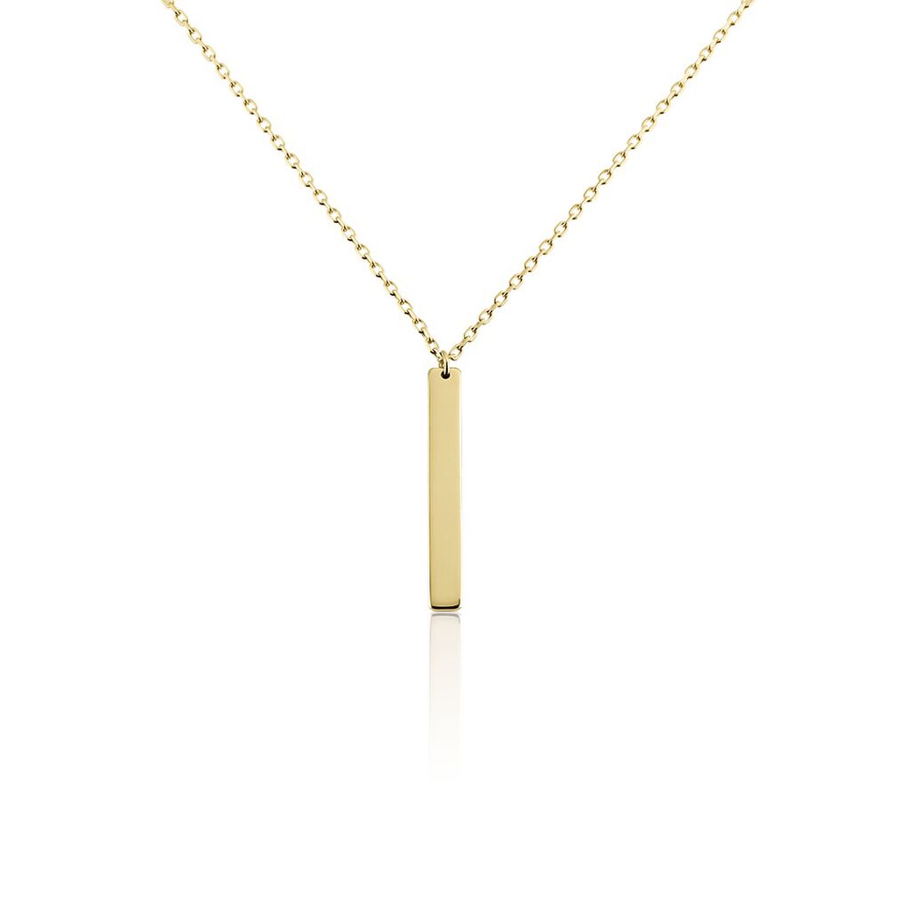 Collier Plaqué Or Jaune Bobby