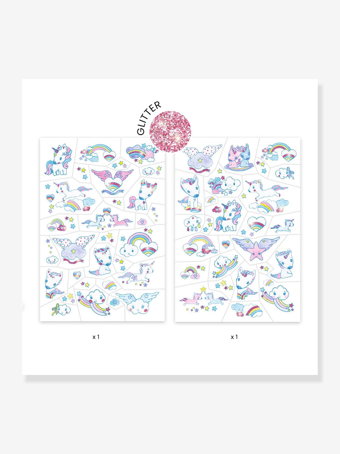Tatuagens rosa DJECO 