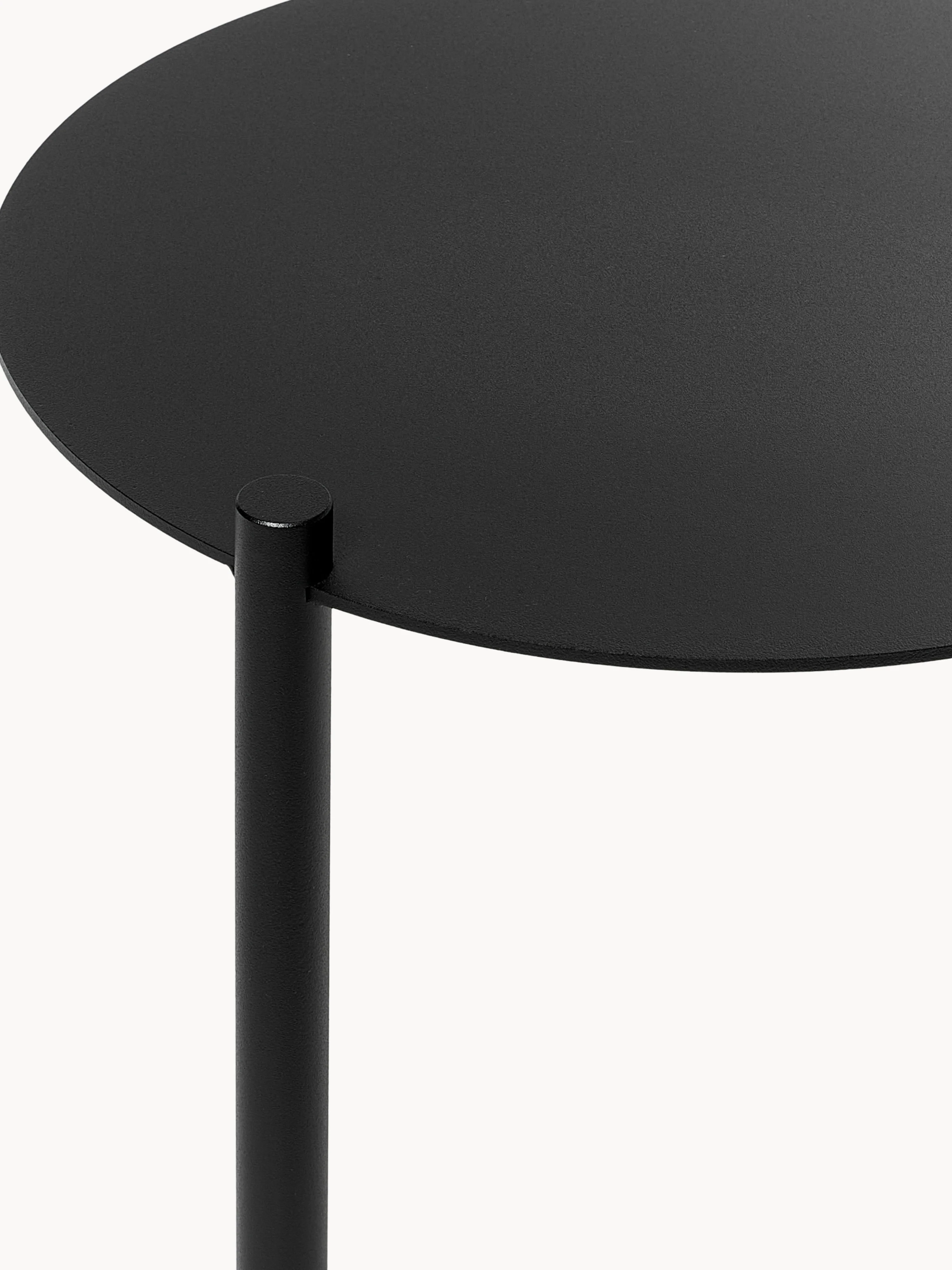 Ronde metalen bijzettafel Ande