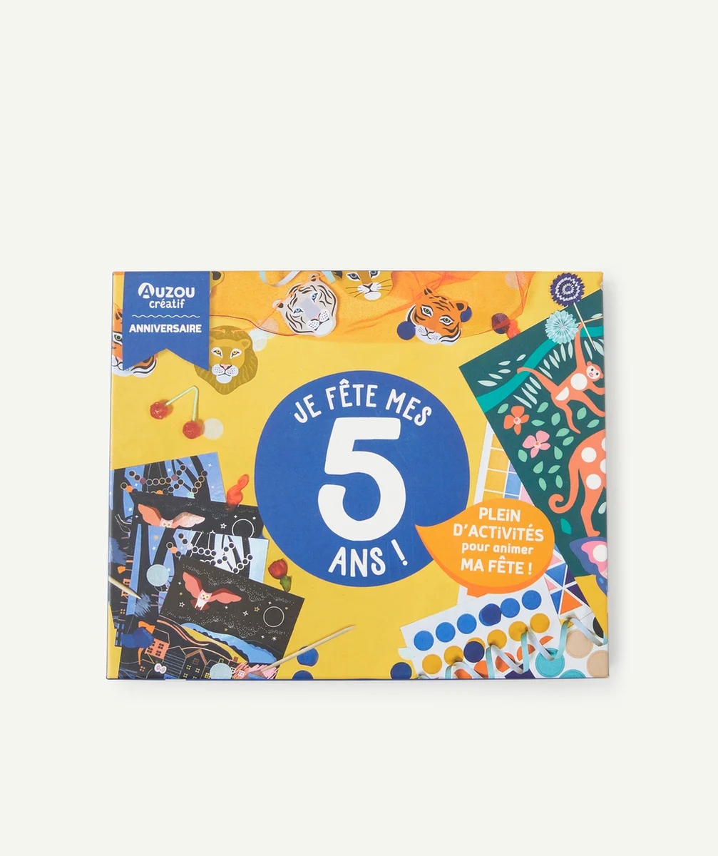 AUZOUMON COFFRET D'ANNIVERSAIRE - JE FÊTE MES 5 ANS !