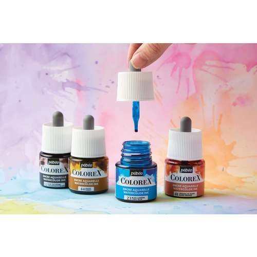 pébéo Colorex Aquarelltusche, einzeln