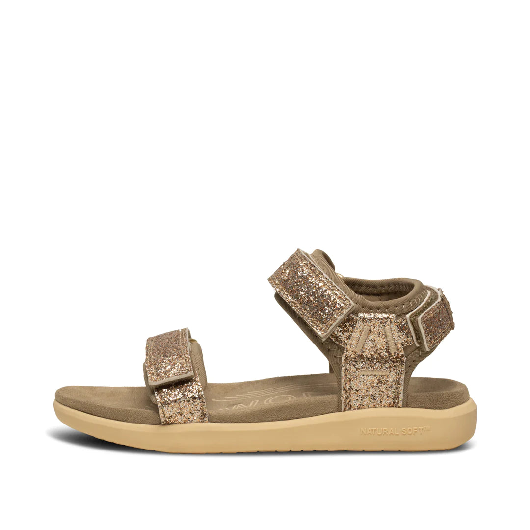 Woden Sandaler Cirkeline Glitter
