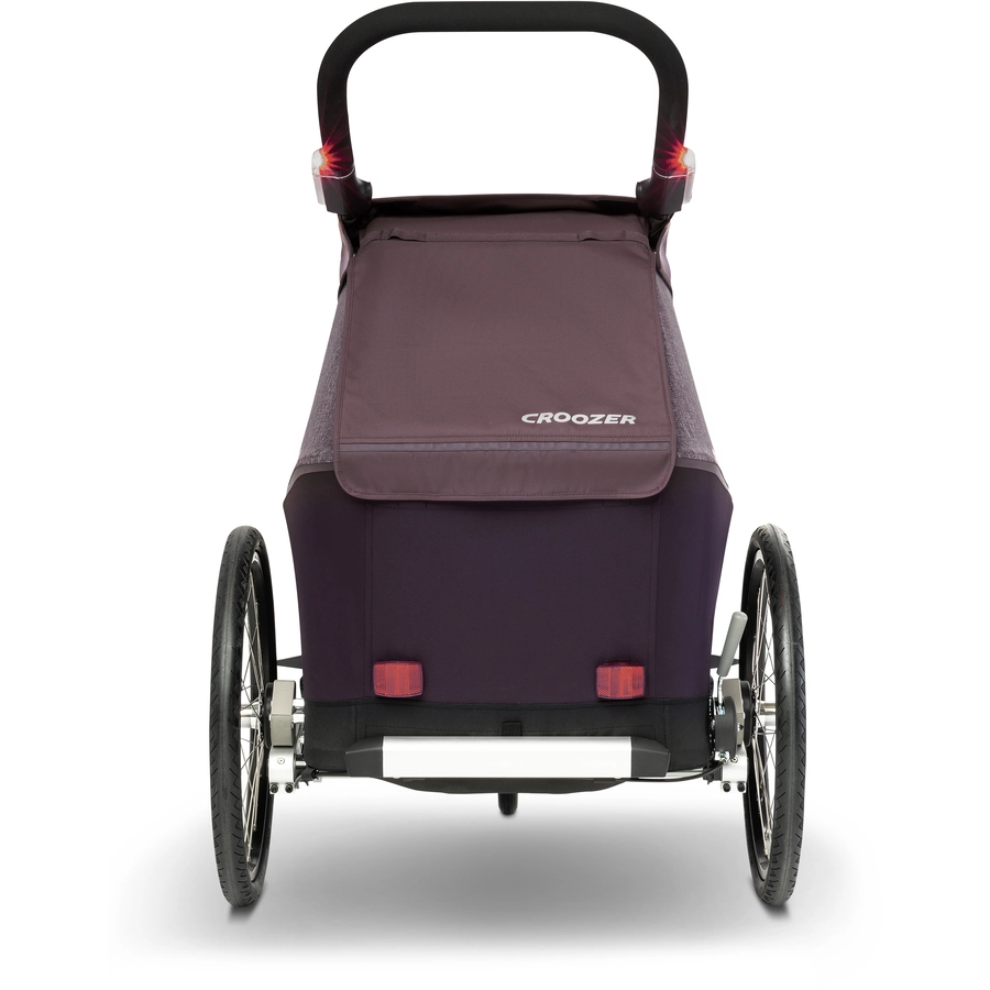 CROOZER Kinderfahrradanhänger Kid Vaaya 1 Blossom Red