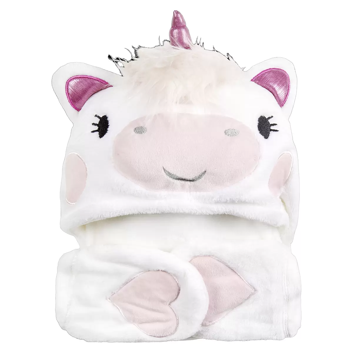 Kuscheltier-Set mit Decke Marie weiss