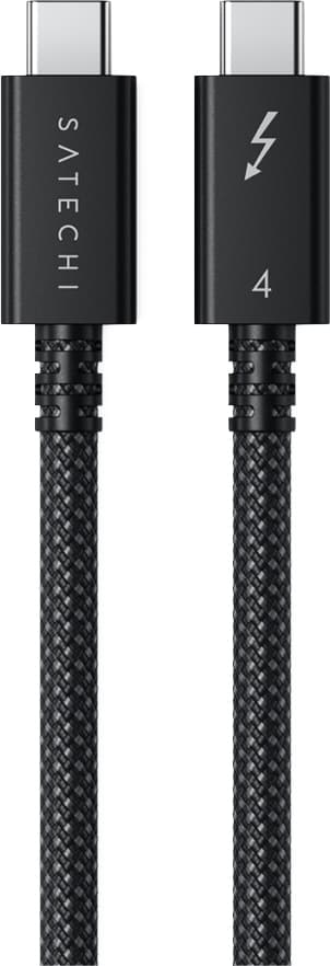 Satechi Thunderbolt 4 Pro kabel 1 meter (sort)
