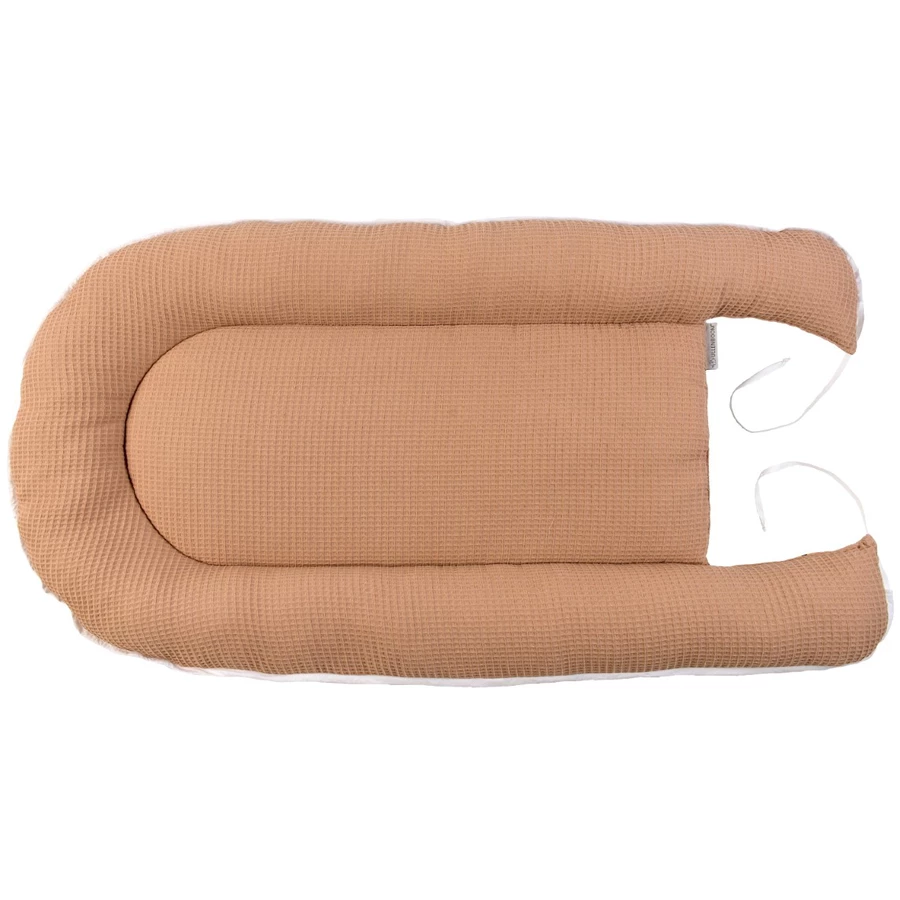 Ullenboom Kuschelnest Waffelpique Sand Savanne 55 x 95 cm