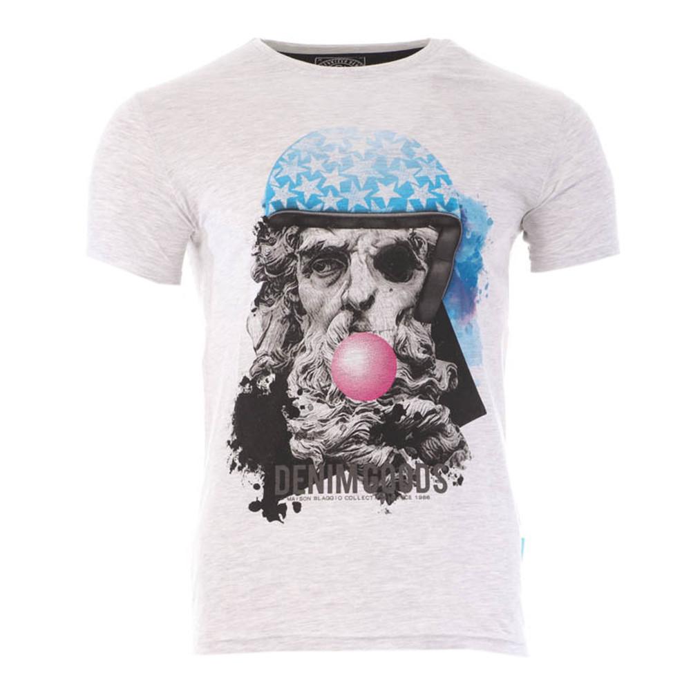 La Maison Blaggio T-shirt Gris Chiné Homme La Maison Blaggio Muray