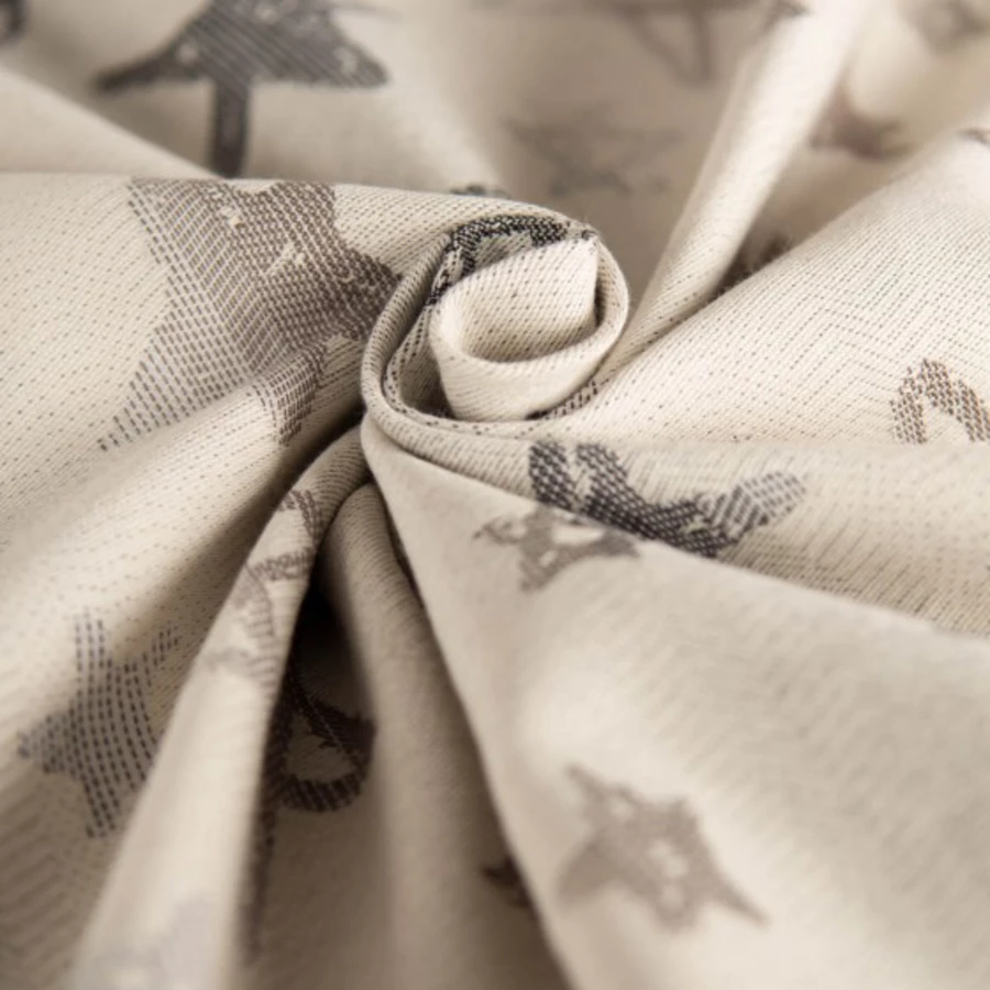 Hoppediz Neugeborenen Babytrage Primeo Jacquard Singapur Grey
