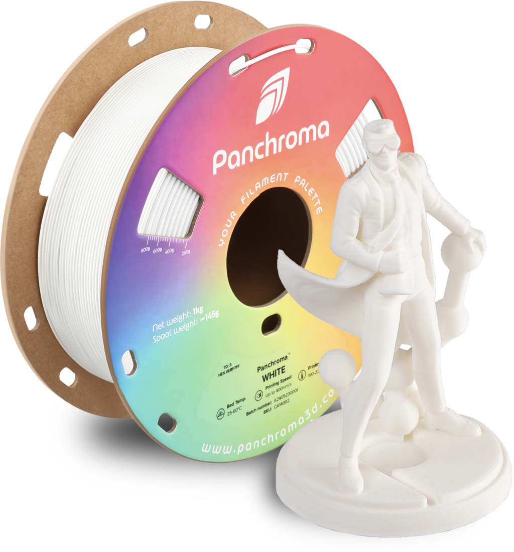 Polymaker  Panchroma CoPE White, 1,75 mm / 1000 g    Farbenprächtiger Copolyester in White