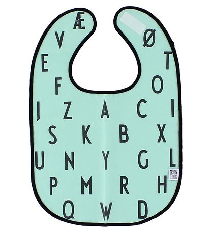 Design Letters Lätzchen - Türkis m. Buchstaben