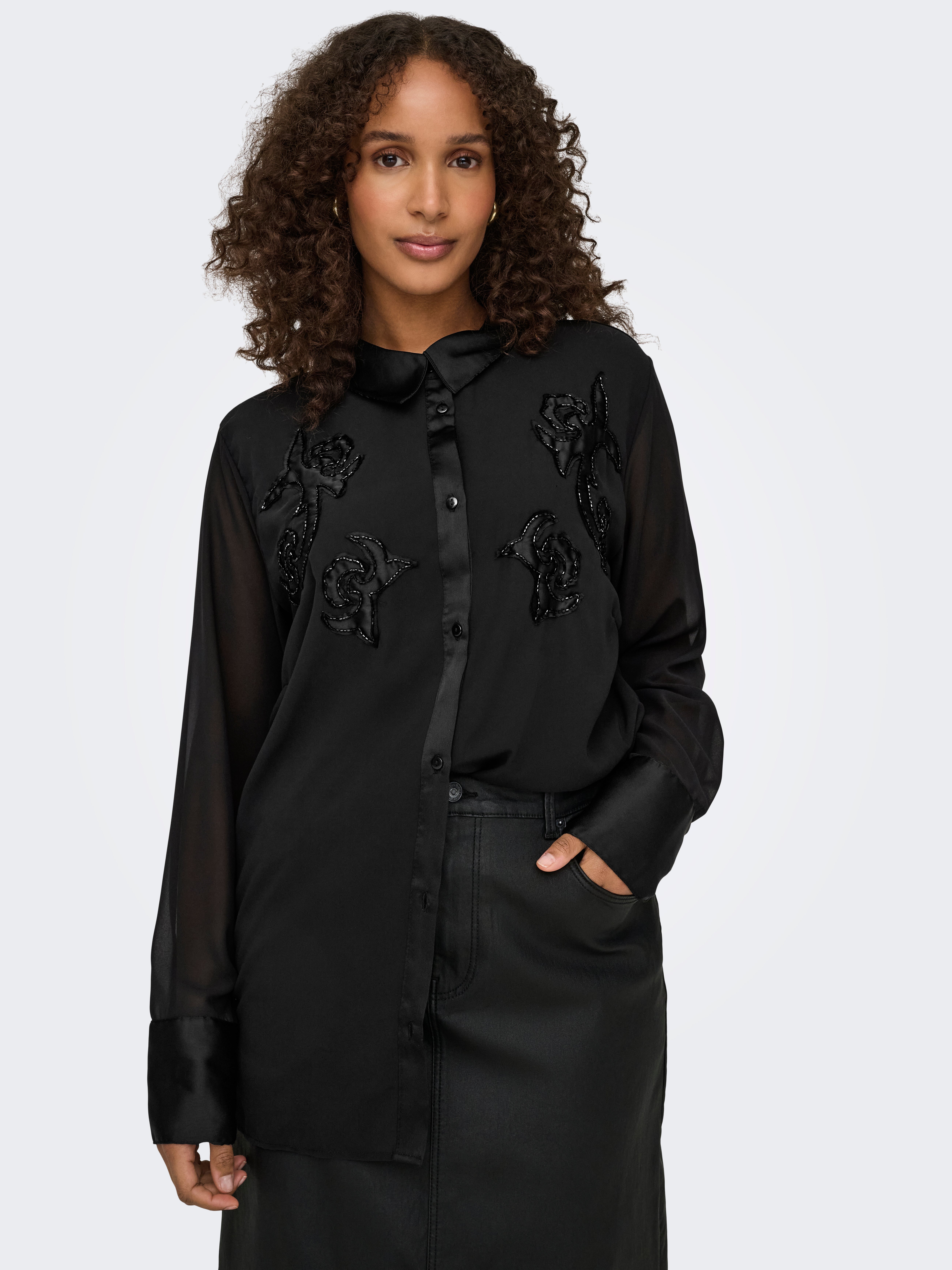 CARARIANNA Hemd Black