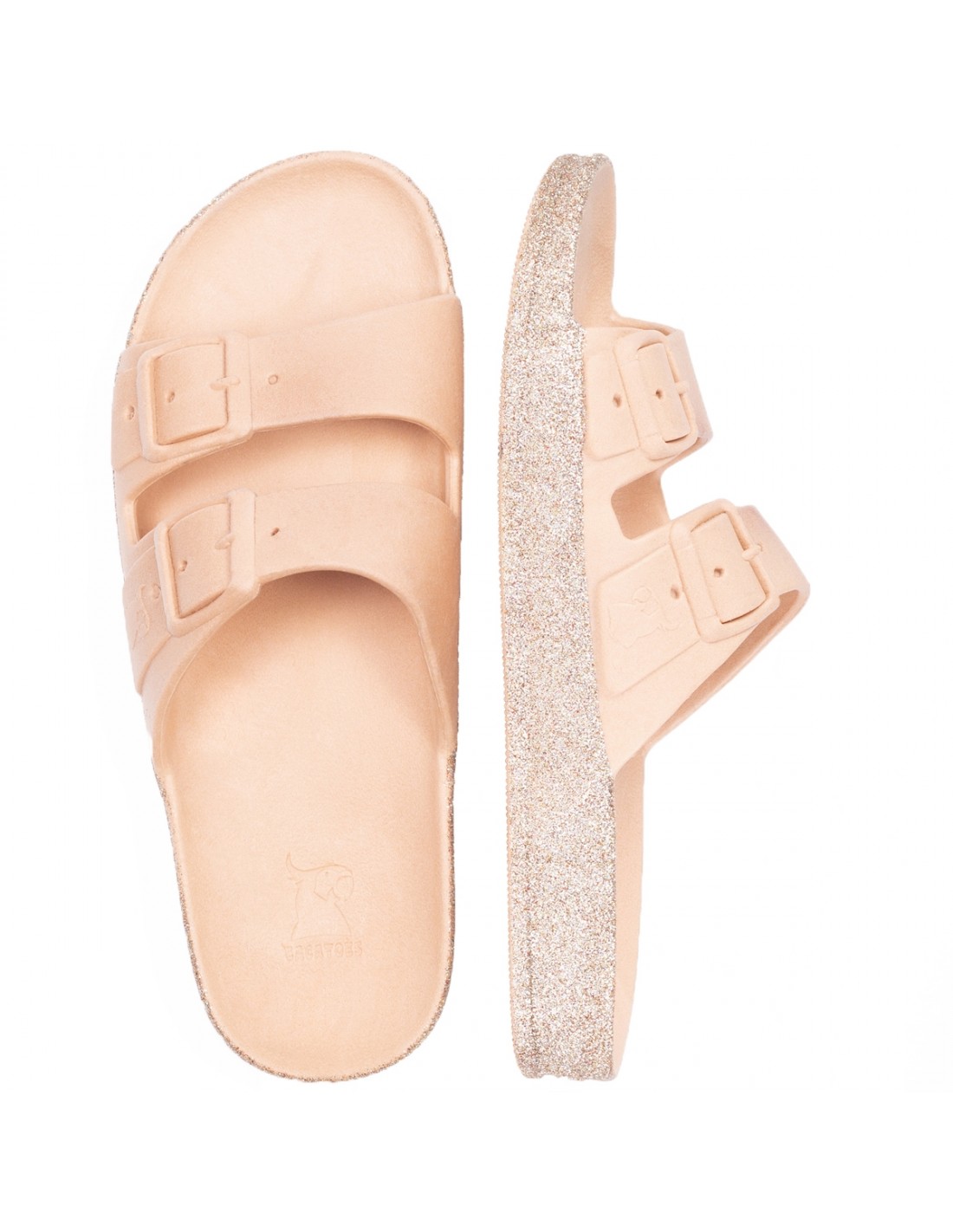 cacatoes Claquettes femme tulipa women nude